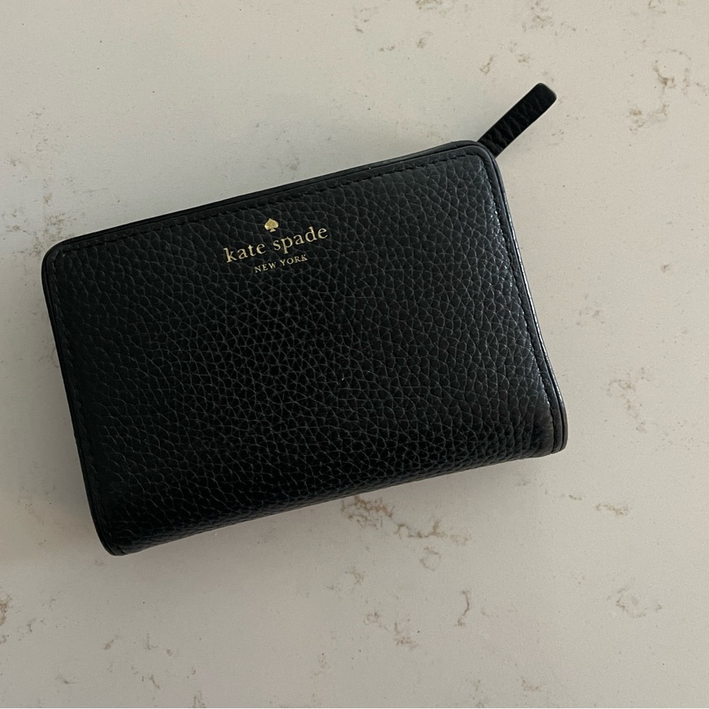 Kate spade black wallet